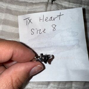 James Avery Silver Heart Ring